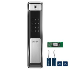 솔리티 웰콤 스마트 손잡이 있음 도어락 WSP-2500B + 블루투스 세트, 고객직접설치 가전디지털/생활가전 반품 최저가 205,010원