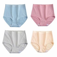면 롱 허리 통기성 삼각팬티 4p 패션의류/잡화/속옷/잠옷 반품 최저가 9,040원