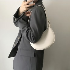 핑크백 하프문 호보 숄더 겸 크로스백 + 스트랩 2종 세트 패션의류/잡화/여성패션 반품 최저가 12,260원