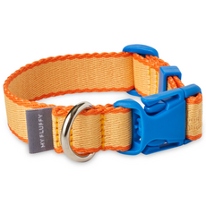 마이플러피 반려견 핏칼라 목줄, 오렌지옐로우, 1개 반려동물용품/펫티켓 산책용품 반품 최저가 12,010원