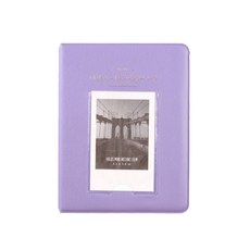 더블제이유 폴라로이드 포토 앨범, 퍼플, 64매 가전디지털/카메라 반품 최저가 6,530원