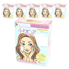 코튼라보 후아 퓨어 패팅 화장솜, 6개, 60개입 뷰티/뷰티소품 반품 최저가 6,120원