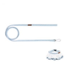 카르노코리아 프릴 레이스 목줄 + 리드줄 세트 S, 블루, 1세트 반려동물용품/펫티켓 산책용품 반품 최저가 6,490원