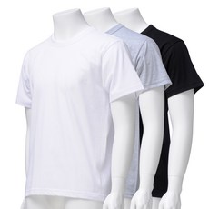 지시프 남성 30수면 라운드 반팔 3종 세트 패션의류/잡화/속옷/잠옷 반품 최저가 6,750원