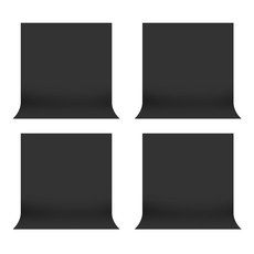 대한몰 프리미엄 링클프리 배경천 블랙 2 x 2.8 m, 4개 가전디지털/카메라 반품 최저가 81,200원