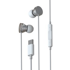 SK 스마트폰 전용 유선 이어폰 C타입, 화이트, SEW-500 undefined/undefined 반품 최저가 10,340원