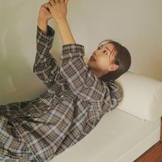 파란 커플용 올드 트리 체크 잠옷 세트 패션의류/잡화/속옷/잠옷 반품 최저가 13,130원