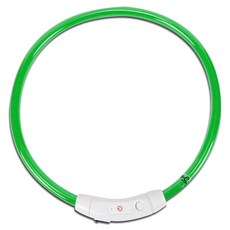 딩동펫 애견 충전식 LED 목걸이, 그린, 1개 반려동물용품/펫티켓 산책용품 반품 최저가 5,540원