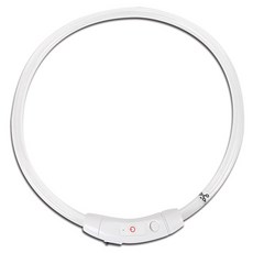 딩동펫 애견 충전식 LED 목걸이, 화이트, 1개 반려동물용품/펫티켓 산책용품 반품 최저가 5,900원