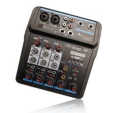 필라 USB 콘솔 48V 팬텀 파워 블루투스 4채널 오디오 믹서, CM-A410, 혼합색상 가전디지털/음향기기 반품 최저가 33,960원