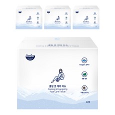 자우버 쿨링 풋 케어 티슈, 24매입, 4개 뷰티/바디 반품 최저가 14,160원