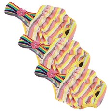 펫나인 반려동물 큐티 스트랩 생리팬츠 옐로우컬러, 초소형, 3개 반려동물용품/펫티켓 산책용품 반품 최저가 10,830원