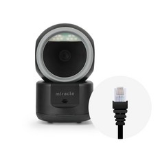 미라클 유선 스탠드형 2D QR 바코드스캐너 4핀시리얼타입, MQ650-S, 1개 가전디지털/프린터/복합기 반품 최저가 18,800원