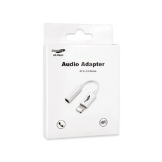 애니포트 8핀 3.5 AUX 변환 아이폰 이어폰 젠더 AP-IPA35, 105mm, 화이트, 1개 가전디지털/휴대폰 액세서리 반품 최저가 7,000원