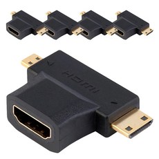 애니포트 Mini HDMI Micro HDMI to HDMI 젠더 5개입, AP-MHMG undefined/undefined 반품 최저가 3,320원