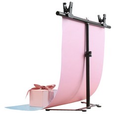 마다메이드 사진촬영 배경지 거치 스탠드 ㄷ자발 블랙, (초소형), 1개 가전디지털/1인방송 전문관 반품 최저가 9,360원