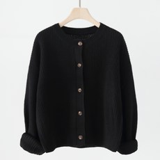 제니트 여성용 슈피 라운드 넥 루즈핏 긴팔 니트 가디건 g1175 패션의류/잡화/여성패션 반품 최저가 13,110원