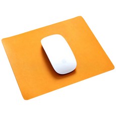 피쓰프리덤 고급 핸드 메이드 가죽 심플 마우스 패드, 옐로우, 1개 가전디지털/키보드/마우스 반품 최저가 17,940원