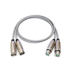 카나레 OFC XLR SC 1조 밸런스 케이블 1m, 회색, OFC-XLR-1M 가전디지털/음향기기 반품 최저가 28,710원