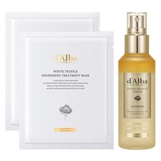 [비건뷰티] 달바 화이트 트러플 수프림 인텐시브 세럼 100ml + 너리싱 마스크 2p, 1개 뷰티/스킨케어 반품 최저가 25,100원