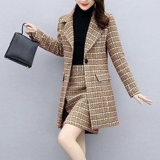 루나걸 마네 체크 투피스 패션의류/잡화/여성패션 반품 최저가 8,110원