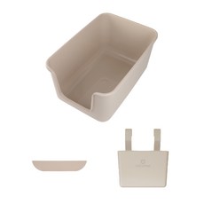 캣츠태그 베이비 묘래박스 고양이 화장실 + 전용 덧대 + 묘래통 세트, 베이지, 1개 반려동물용품/고양이 용품 반품 최저가 24,110원