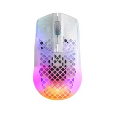 스틸시리즈 리미티드 에디션 초경량 무선 게이밍 마우스 AEROX 3 WIRELESS GHOST, 혼합색상 가전디지털/키보드/마우스 반품 최저가 55,450원