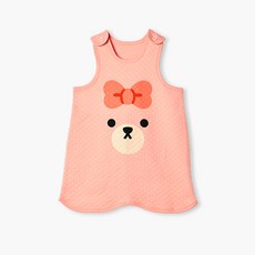 유니프랜드 아동용 리본베어 보온 수면조끼 패션의류/잡화/유아동패션 반품 최저가 5,450원