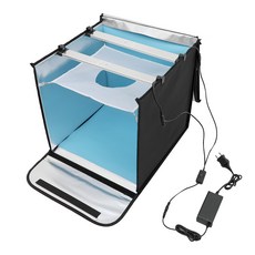 대한몰 홈 스튜디오 제품사진 미니 스튜디오 LED 접이식 포토박스 중형 60 x 60 x 60 cm, 1개, JIS-60 가전디지털/카메라 반품 최저가 98,020원