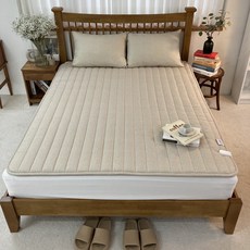 겨울애한일 패딩 탄소매트 오트밀, 더블(145 x 200 cm) undefined/undefined 반품 최저가 66,740원