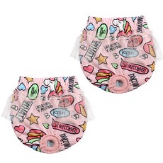 조이앤조이 강아지 러블리 위생팬티 유니콘, 소형, 2개 반려동물용품/강아지 용품 반품 최저가 6,580원