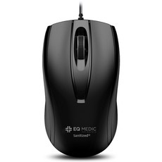 이큐메딕 항균 무소음 유선 마우스 Sanitize-M1, 블랙 가전디지털/키보드/마우스 반품 최저가 5,180원
