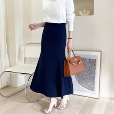 세이스타일 여성용 리플 세미플레어 롱 스커트 패션의류/잡화/여성패션 반품 최저가 10,900원