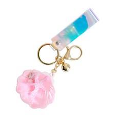 만행샵 글리터홀릭 바다 홀로그램 가방 자동차 키링, 핑크 가전디지털/음향기기 반품 최저가 5,180원