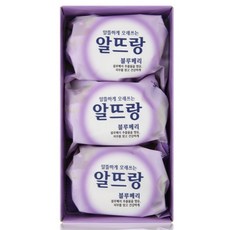 알뜨랑 비누 블루베리, 140g, 3개입 뷰티/클렌징/필링 반품 최저가 6,410원
