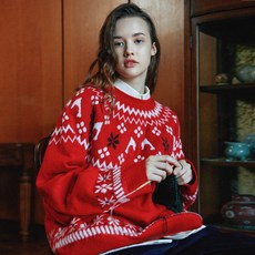 와이케이 돌핀 노르딕 모헤어 니트 패션의류/잡화/남녀 공용 의류 반품 최저가 27,400원