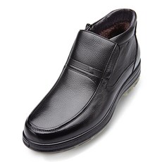 보닌 소가죽 사이드지퍼 보아털 밴딩 반목부츠 TS055BK 패션의류/잡화/남성패션 반품 최저가 43,860원