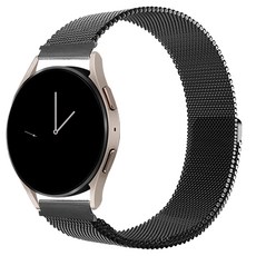 글랑앤 갤럭시워치 40/41/42/44mm 호환 밀레니즈 메탈 스트랩 20mm 시계줄 밴드, 블랙 가전디지털/스마트워치/밴드 반품 최저가 5,780원