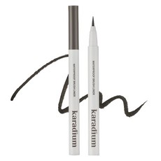 카라디움 워터프루프 브러쉬 아이라이너, 리얼 블랙, 1개 뷰티/메이크업 반품 최저가 5,320원