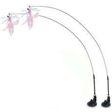 펫츠몬 플라잉 롱 와이어 각도조절 멀티고정 오징어 고양이 낚시대 장난감, 랜덤발송(루어), 2개 반려동물용품/고양이 용품 반품 최저가 10,230원