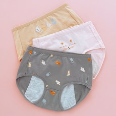 주니데이 위생팬티 먀우안심 3종 세트 패션의류/잡화/속옷/잠옷 반품 최저가 10,700원