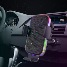 오토크루 15W 엠비언트 무선 충전 거치대 BC-40 가전디지털/차량용 디지털 반품 최저가 32,290원