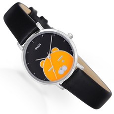 카카오프렌즈 아날로그 가죽시계 패션의류/잡화/여성패션 반품 최저가 13,110원