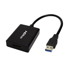 에이치디탑 USB 3.0 to HDMI 컨버터 FHD 외장 그래픽 확장카드, HT-3C023, 1개 가전디지털/PC부품 반품 최저가 20,070원