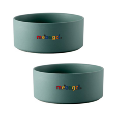 멍지 반려동물 도자기 사료 식기 S, 비리디안그린, 2개 반려동물용품/강아지 용품 반품 최저가 11,420원