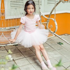 아떼르발레 여아용 반팔 투피스 튜튜형 발레복 ATB-6713 패션의류/잡화/유아동패션 반품 최저가 28,600원