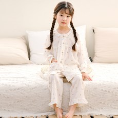 찌니야 여아용 학생 나무도그 피치스킨 긴팔 상하 파자마 세트 패션의류/잡화/유아동패션 반품 최저가 21,680원