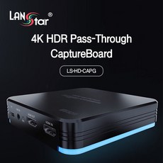 랜스타 HDMI 외장형 캡쳐보드 4K 60Hz, LS-HD-CAPG 가전디지털/PC부품 반품 최저가 85,370원