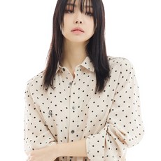 엘엠엔3011 오버핏 도트프린트 셔츠 패션의류/잡화/남녀 공용 의류 반품 최저가 49,130원