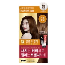 엘라스틴 살롱 드 컬러 앤 새치 염색제, 자연갈색, 1개 undefined/undefined 반품 최저가 4,940원